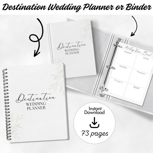 Minimalist Destination Wedding Planner