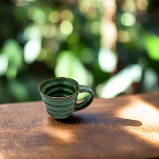 Green Melt Texture Mug