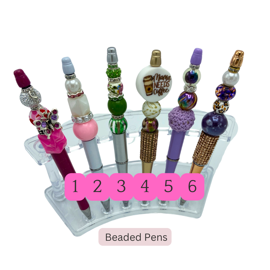 Handmade Beaded Pens – Refillable Ballpoint Pens