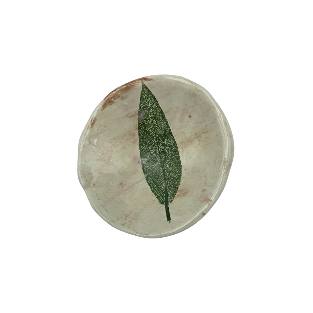 Sm Leaf Trinket Dishes