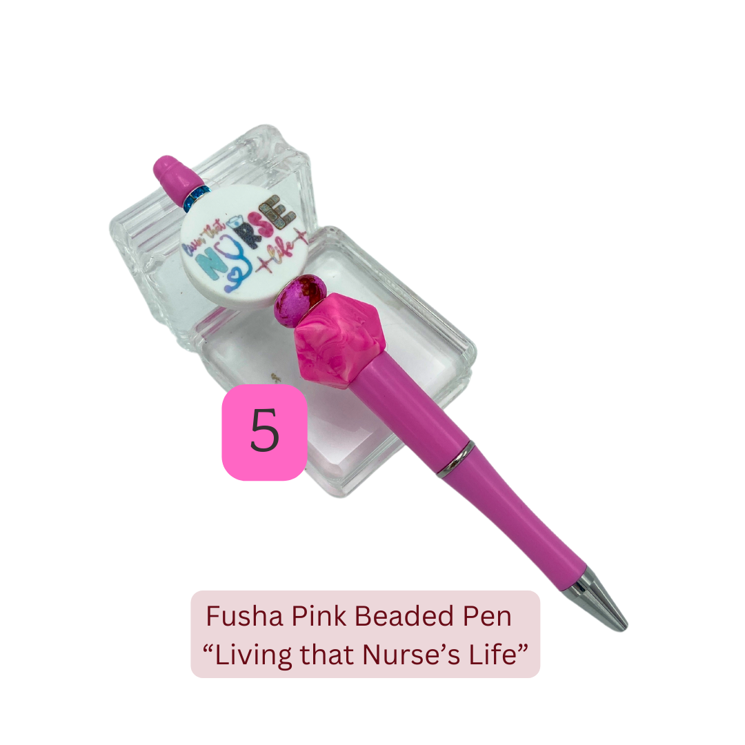 Handmade Beaded Pens – Nurses & Healthcare Workers Collection