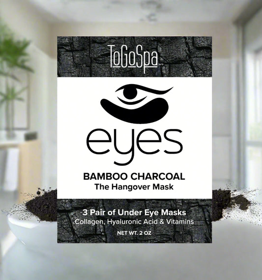 ToGoSpa Bamboo Charcoal + Caffeine EYES The Hangover Mask