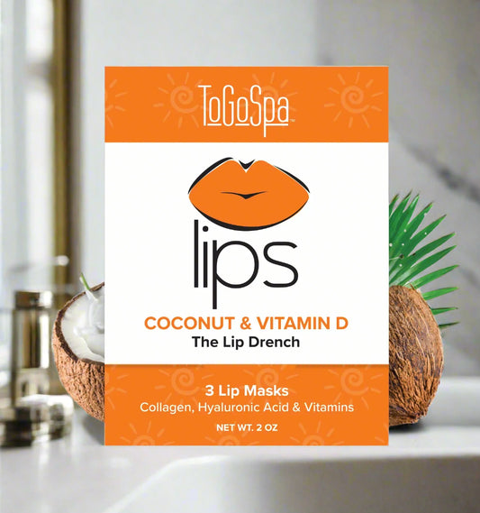 ToGoSpa Coconut Lip Mask - The Lip Drench