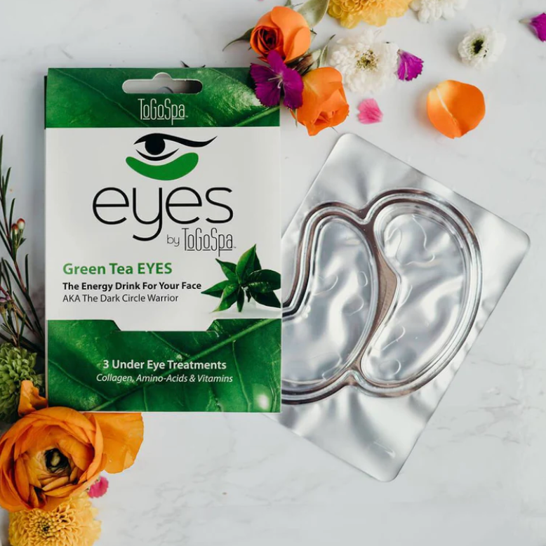 ToGoSpa Green Tea EYES Mask - The Dark Circle Warrior