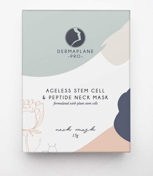 DermaplanePro Neck Mask – Ageless Stem Cell & Peptide Mask