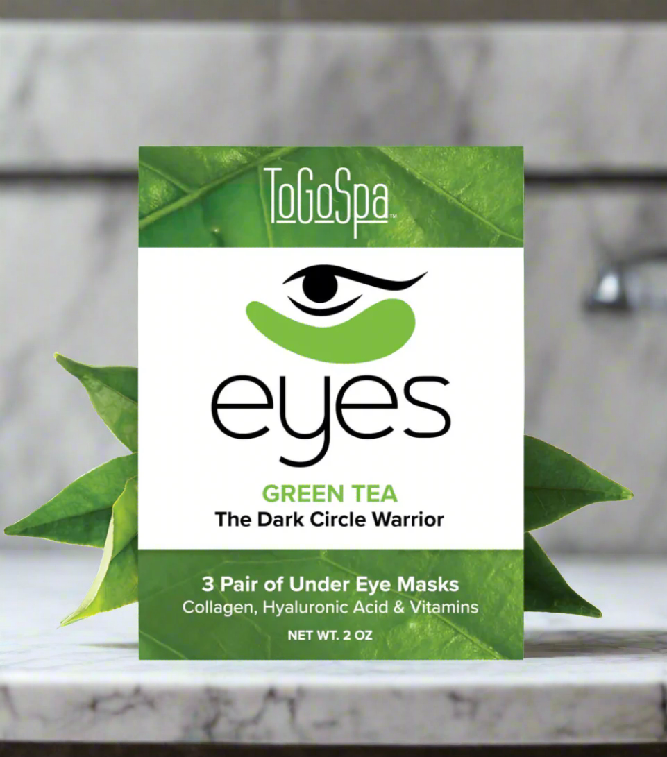 ToGoSpa Green Tea EYES Mask - The Dark Circle Warrior